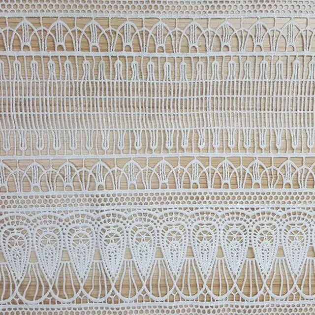 2 ярдов французский молочный шелк белая вышитая ткань 2019 высокое качество