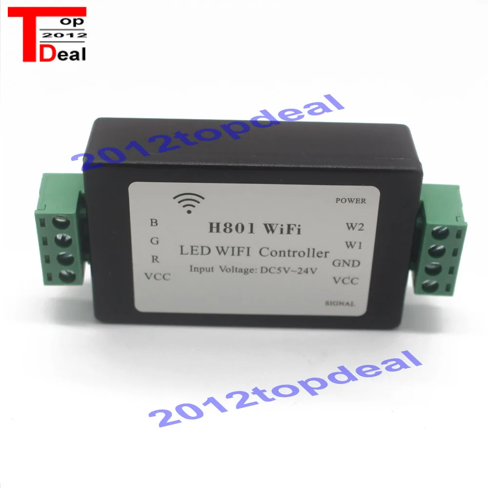 Светодиодная лента лампа H801 WiFi контроллер Android телефон WLAN управление роутер