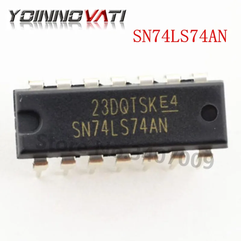 10 шт./лот HD74LS74AP DIP14 HD74LS74 DIP SN74LS74AN 74LS74 14|Соединители| |