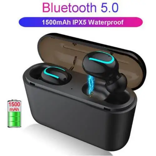 Фото Новые HBQ-Q32 наушники Bluetooth 5 0 TWS беспроводные Blutooth спортивные с зарядным Новые HBQ-Q32 наушники Bluetooth 5 0 TWS беспроводные Blutooth спортивные с зарядным