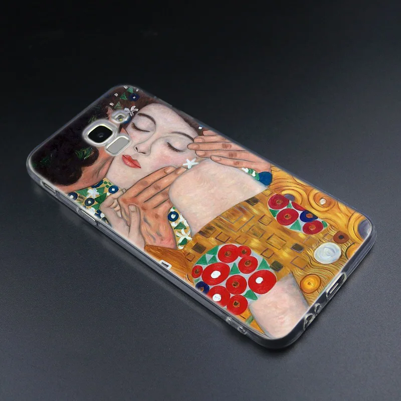 Силиконовый чехол The Kiss by Gustav Klimt для Samsung Galaxy J2Pro J4 J6 J8 2018 J3 J5 J7 2016 2017EU Prime CORE Plus