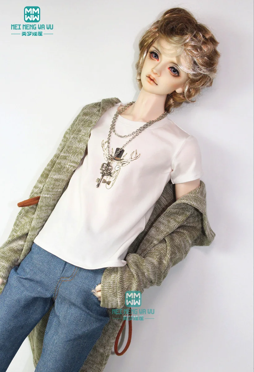 Одежда для куклы подходит 65-72 см DK SD17 POPO68 BJD модная футболка кардиган с капюшоном |