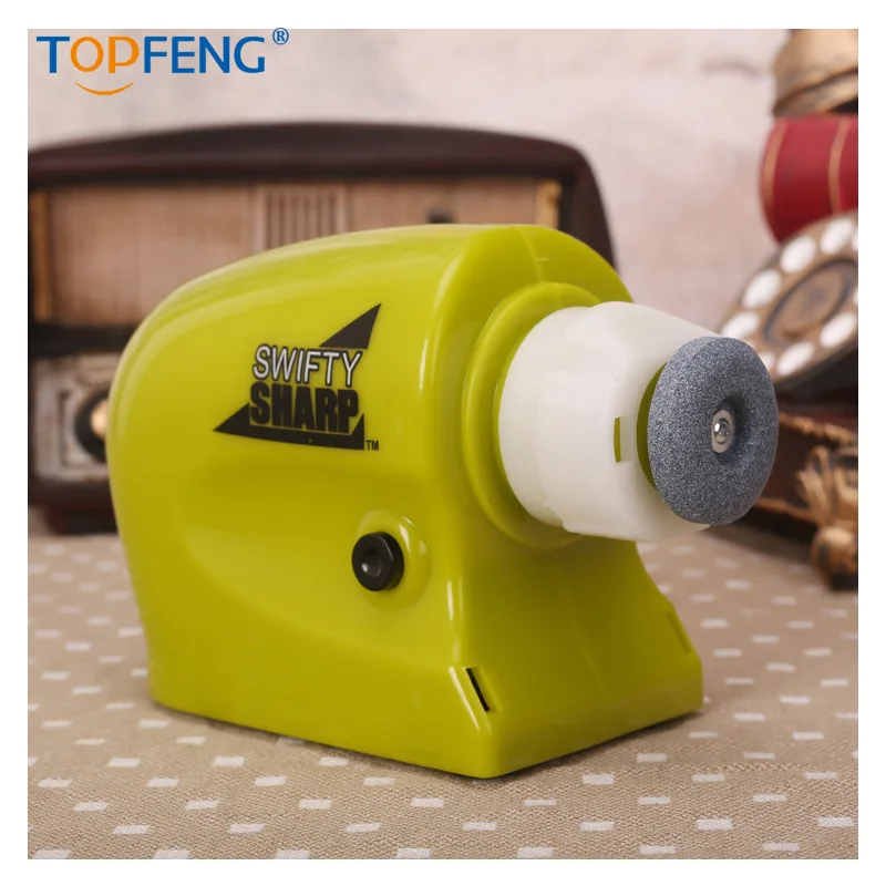 TopFeng Swifty Sharp Cordless, Motorized Knife Blade Sharpener