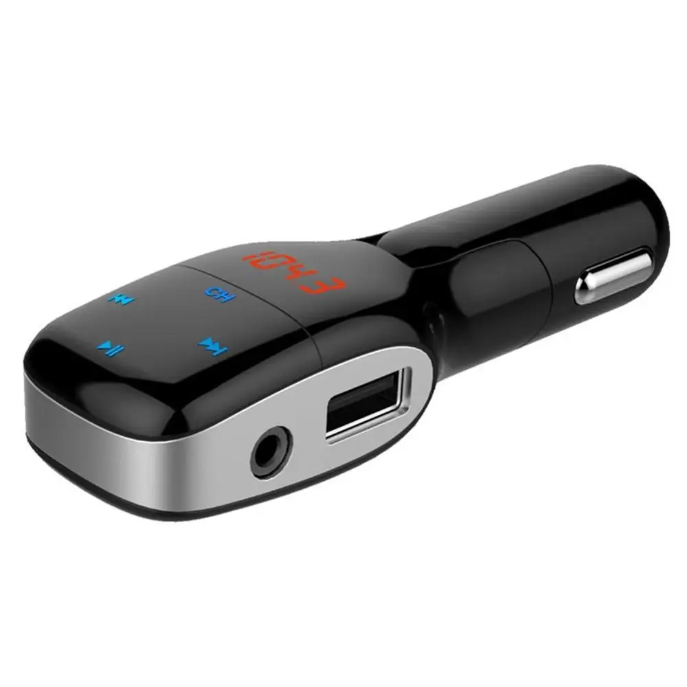 FM трансмиттер USB зарядное устройство MP3 плеер Музыкальный Аудио приемник Громкая