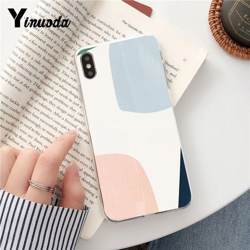 Yinuoda мягкий прозрачный чехол для телефона в горошек iPhone X XS MAX 6 6s 7 7plus 8 8Plus 5 5S SE XR Fundas