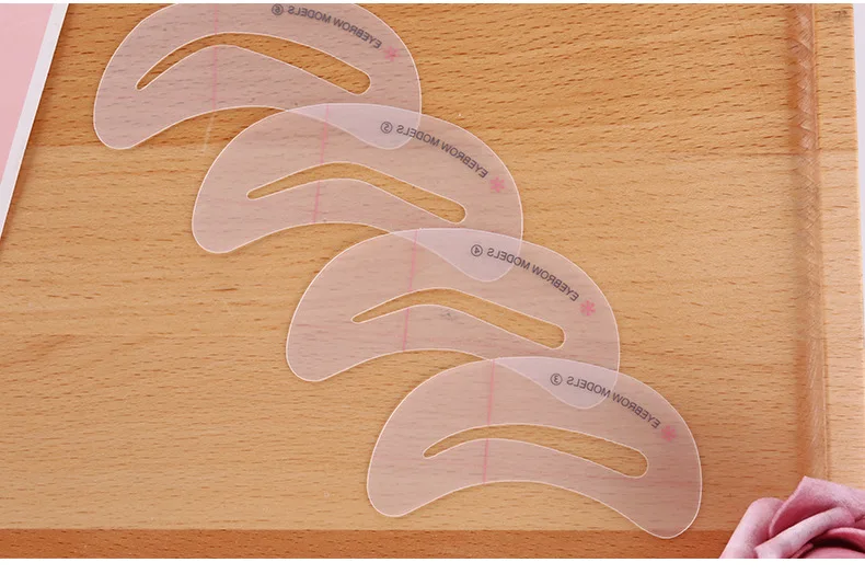 Thrush card assister Eyebrow eyebrow tool 6 kinds of eyebrows pieces | Красота и здоровье