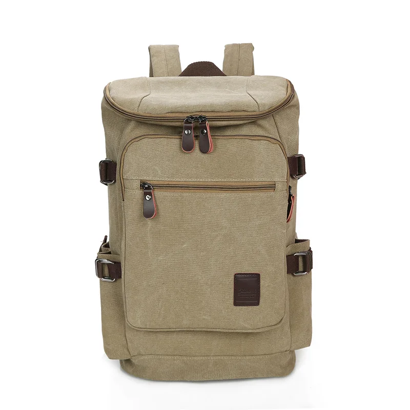 Мужской и женский рюкзак школьная сумка дорожный винтажный холщовый для мужчин