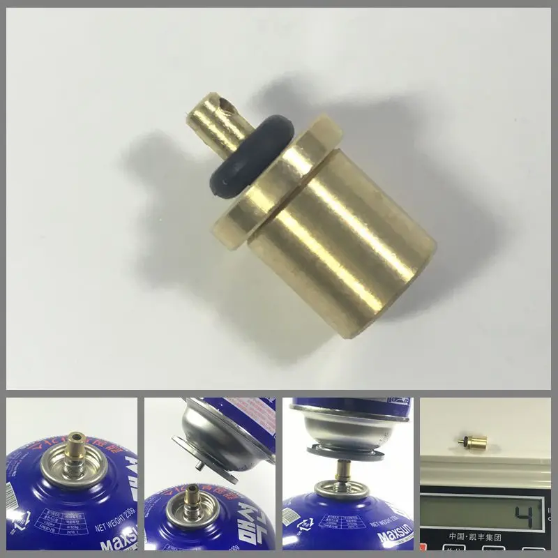 

Gas Refill Adapter for Outdoor Camping Stove Gas Cylinder Gas Tank Gas Burner Accessories Hiking Inflate Butane Canister