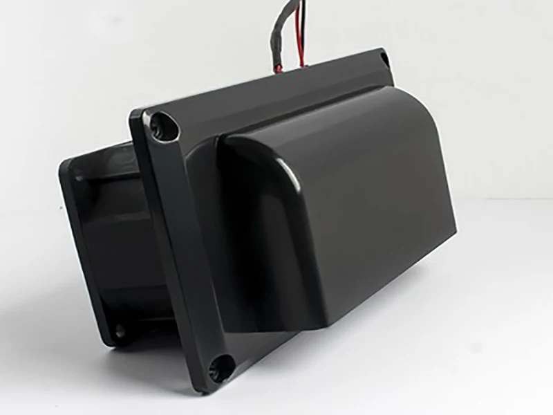 RV Caravan дом на колесах прицеп боковой вентиляционный вентилятор 12V DC 25W черный