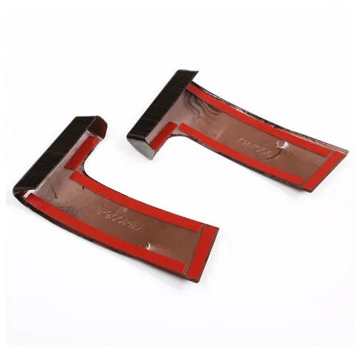 Newest Red Ash Wood Style ABS Plastic Side Dashbord Decoration Cover Trim For Landrover Range Rover Sport RR 2014-2018 2pc | Автомобили и