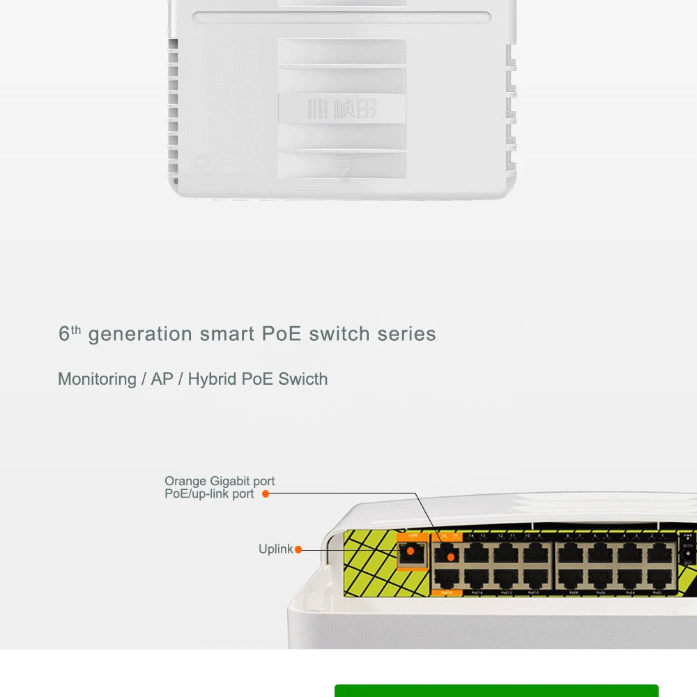 Водонепроницаемый наружный выключатель сети Ethernet Промышленный Коммутатор PoE 16 портов оптоволоконный настенный выключатель 10/100/1000 м для системы безопасности