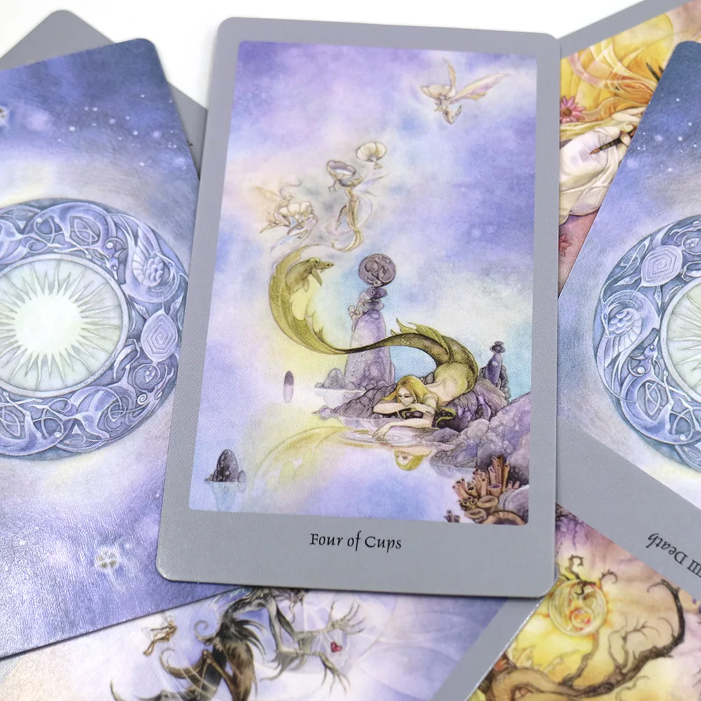 Полный английский shadowscapes Таро карты читать будущее колода карточная игра