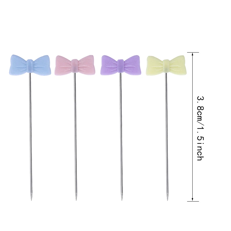 Швейная булавка LMDZ многоцветные прямые булавки для изготовления одежды вышивка