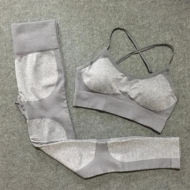 

2 piece gym sets yoga outfits for women fitness clothing woman sportswear sport fitness clothes seamless gym set workout clothes