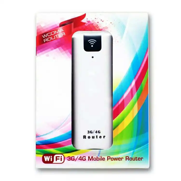 Wi Fi роутер 3G со слотом для SIM карты + внешний аккумулятор 2200 мАч|router 3g|router with simrouter sim