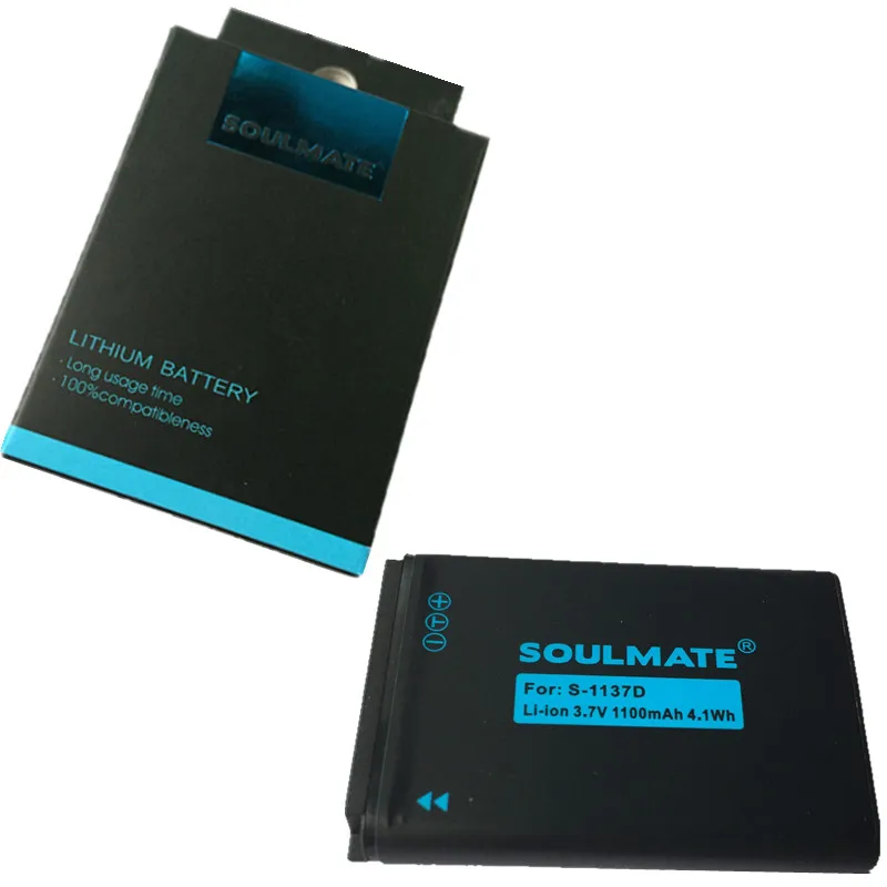 SOULMATE SLB-1137D литиевые батареи пакет SLB 1137D аккумуляторная батарея для цифровых
