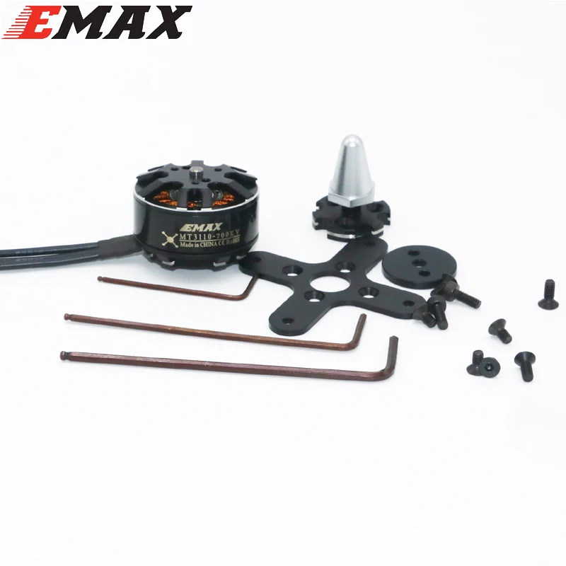 Оригинальный бесщеточный двигатель EMAX MT3110 700KV KV480 Plus CW CCW для радиоуправляемого