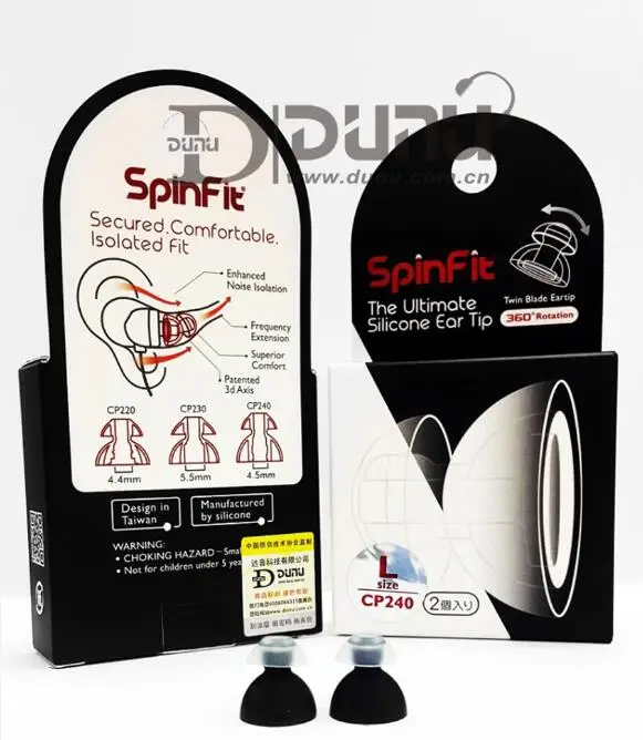 CP240 L 1 пара(2 шт.) Оригинальные SpinFit CP220 CP230 CP240 обновленные наушники-вкладыши патентованный силиконовый наушник инновационная технология наушник - Цвет: CP240 L