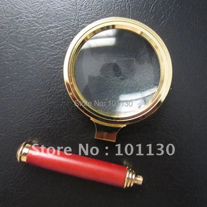 6x60 мм красная деревянная золотая металлическая рамка с прямой ручкой ручное