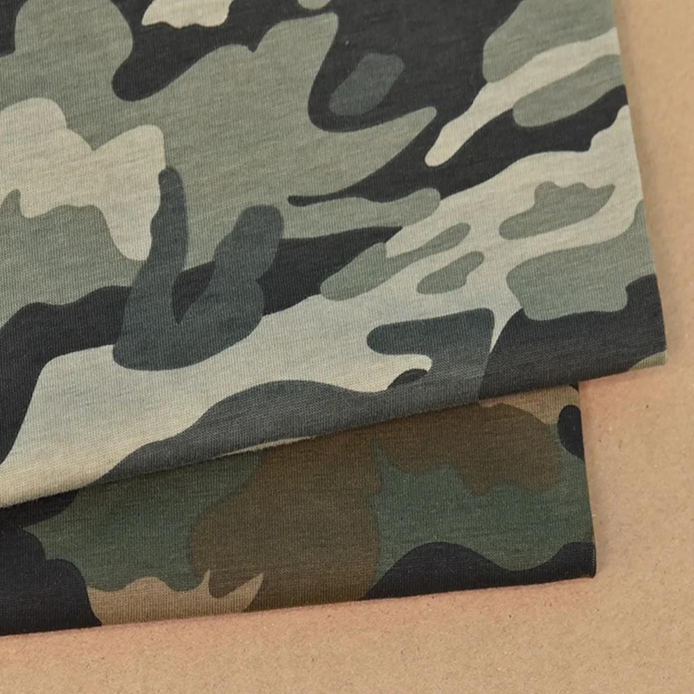 2018 хлопковая ткань с камуфляжным принтом лоскутные материалы для шитья юбка