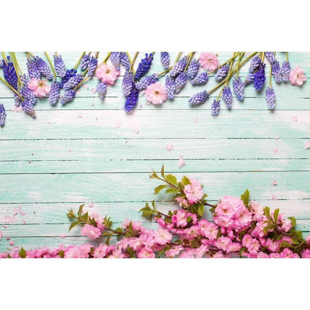 Yeele фиолетовый букет белая деревянная доска текстура доски товары шоу фотографии