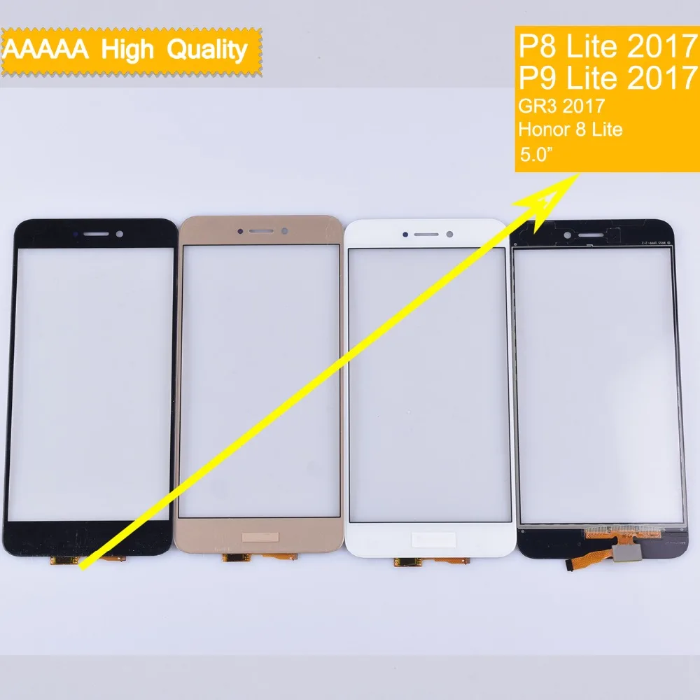 Для huawei P9 Lite PRA-LX1 Nova Lite GR3 P8 Lite сенсорный экран Сенсорная панель дигитайзер Переднее стекло PRA-LX2 PRA-LA1