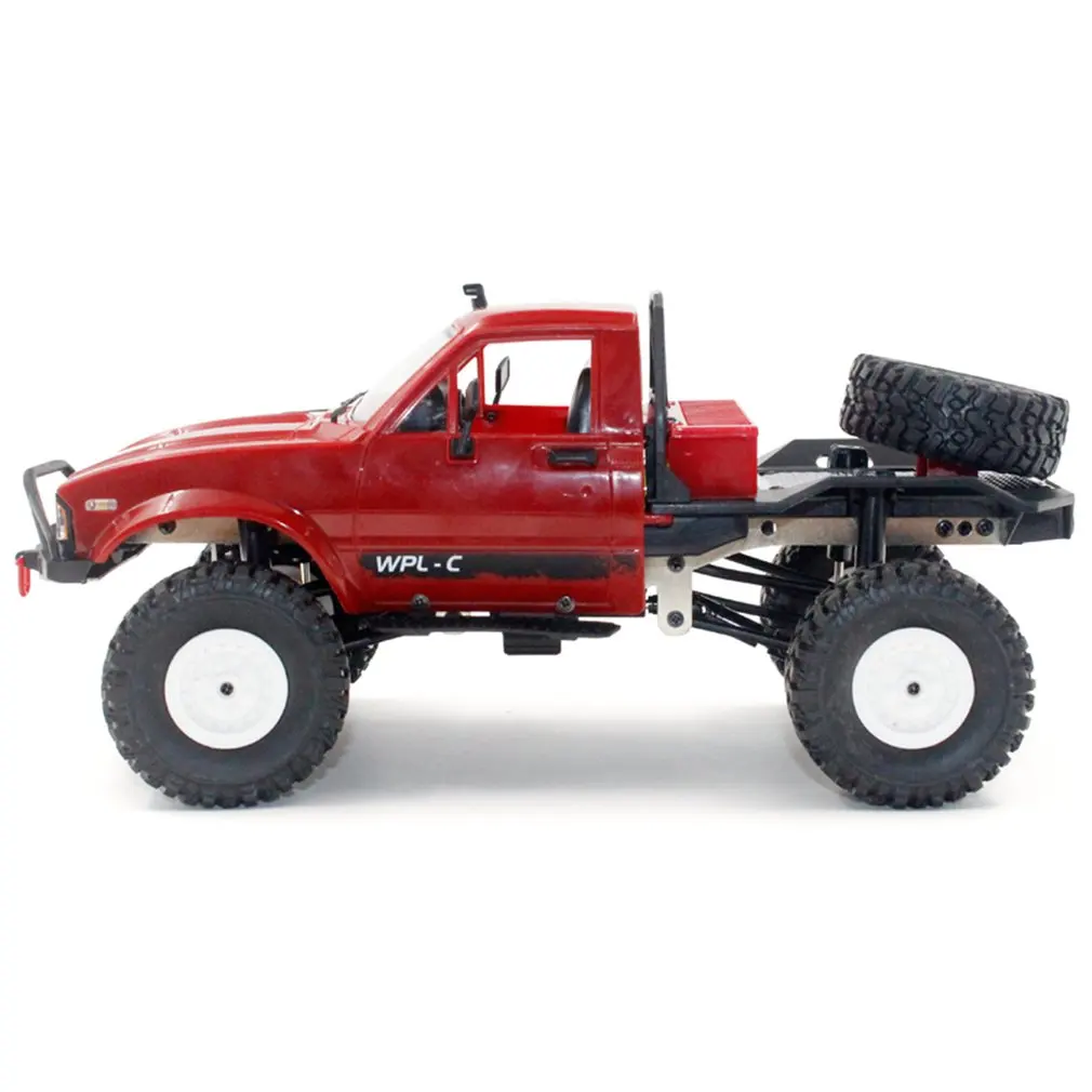 DC-14 red 1/16 2,4 GHz RC Гусеничный внедорожный военный грузовик автомобиль с фарой RTR автоматический автомобиль игрушки RC гоночный альпинистский автомобиль игрушка для детей - Цвет: DC-14 red