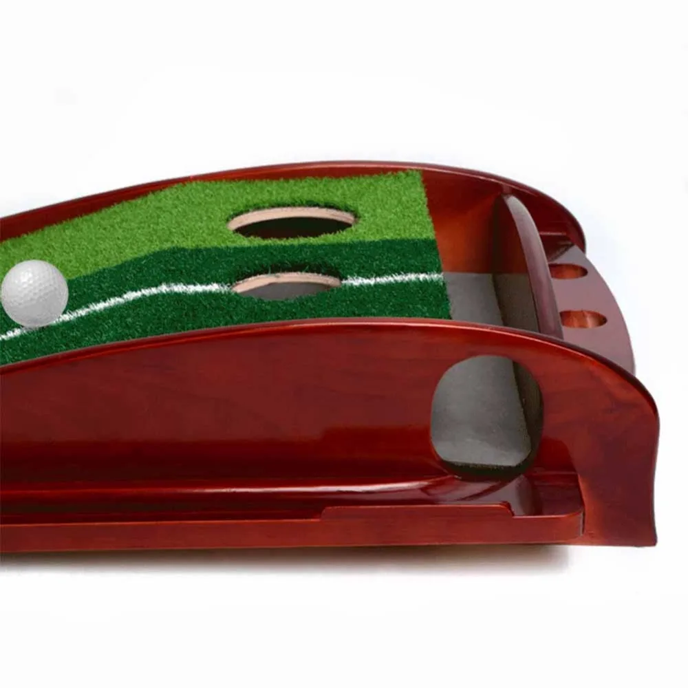 CRESTGOLF 9.84ft/11.48f клюшка для гольфа в помещениях Trainer с твердой деревянной основой