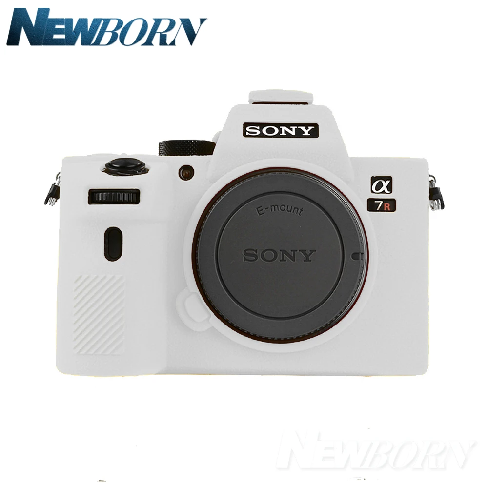 Топ текстура дизайн резиновый силиконовый чехол защитная рамка для sony A7 III, A7R III ILCE-A7RM3 ILCE-A7M3