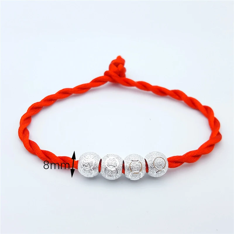 

CHENFAN Handmade red string Jewelry Couple Fashion Red Thread String Bracelet Lucky Red Green Handmade Rope Bracelets for Women