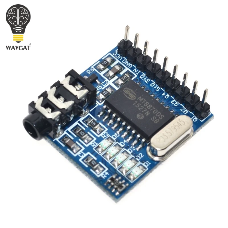 WAVGAT 1PCS MT8870 DTMF Voice decoding module phone | Электроника