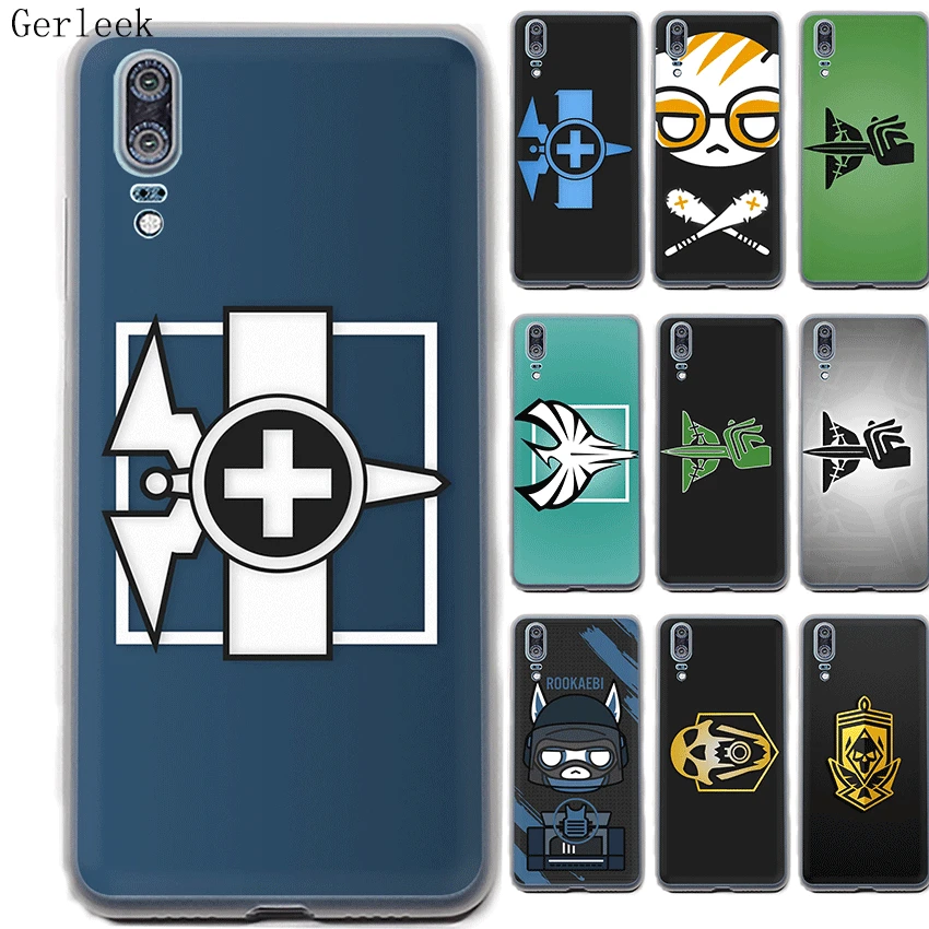 Чехол для телефона Desxz rainbow six siege Huawei P8 P9 P10 P20 P30 Pro Lite P Smart Cover | Мобильные телефоны и