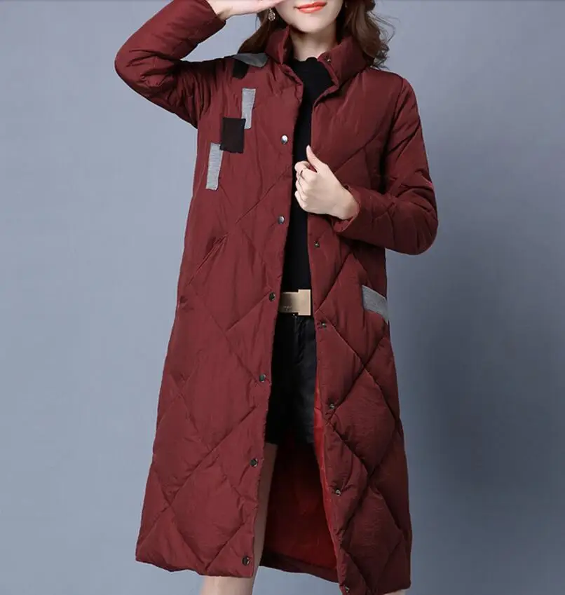 

M-3XL Hot / Winter Women New Fashion Long To Keep Warm Jacket Coat Of Cultivate One's Morality