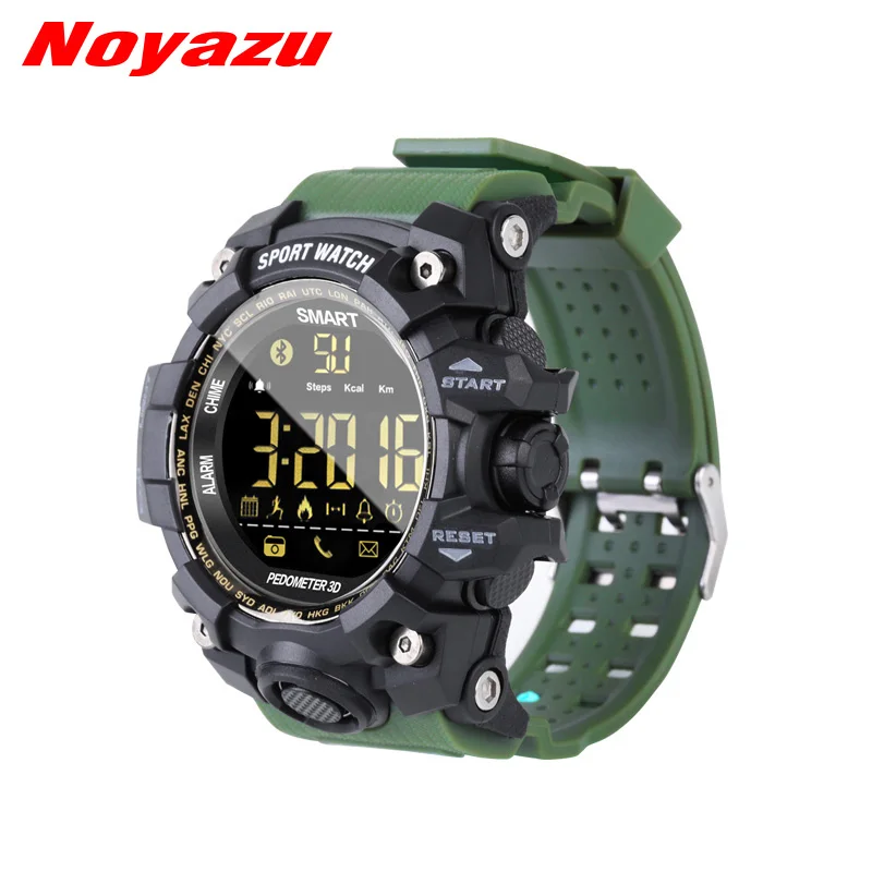 Noyazu EX16 Pro Для мужчин спортивные Смарт часы 18 Функция 5ATM Водонепроницаемый с Bluetooth