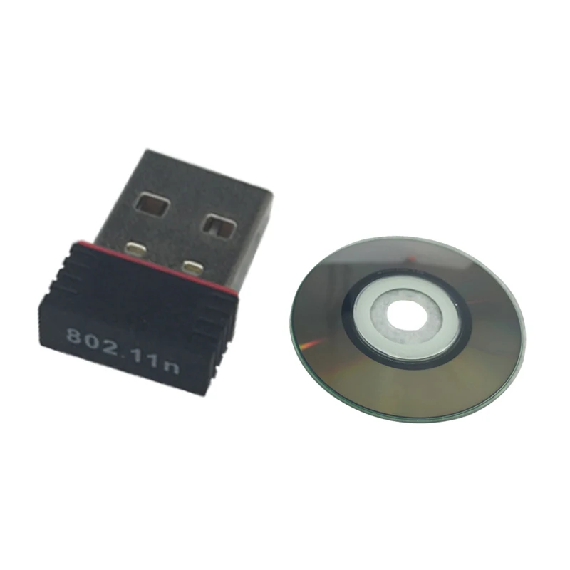 Мини USB беспроводная сетевая карта WiFi донгл 802.11n 150 Мбит/с приемник для ПК ноутбука