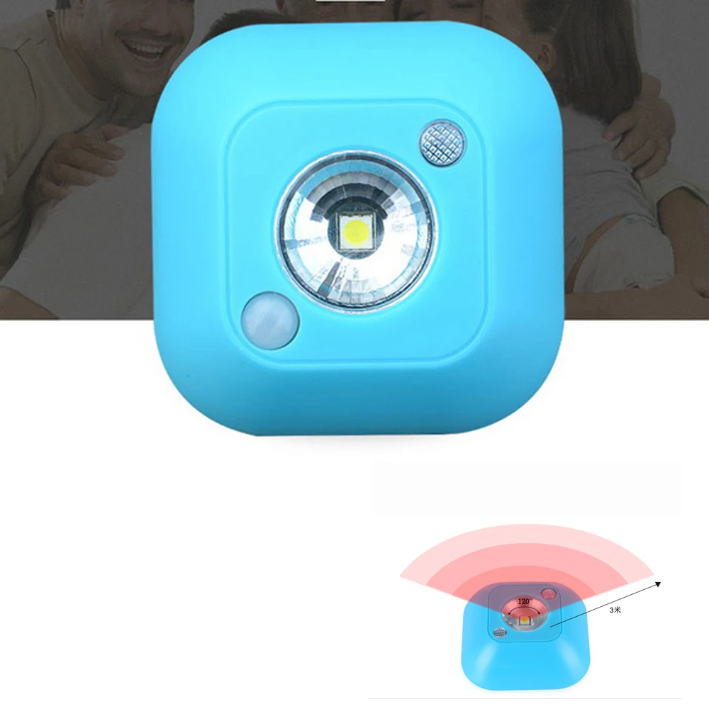 Крыльцо Фонари Беспроводной инфракрасный движения Сенсор светильник мини