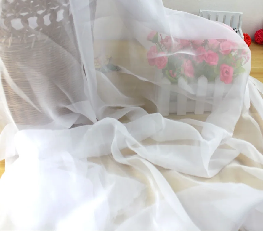 Шифоновая ткань мягкая для шифонового платья блузки скейта свадебная сделай сам