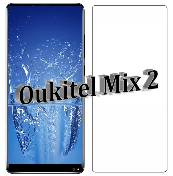 Для Oukitel Mix 2 Высококачественная Защитная пленка для экрана из закаленного стекла для Oukitel Mix2 5,9" защищенное от царапин Переднее стекло мобильного телефона