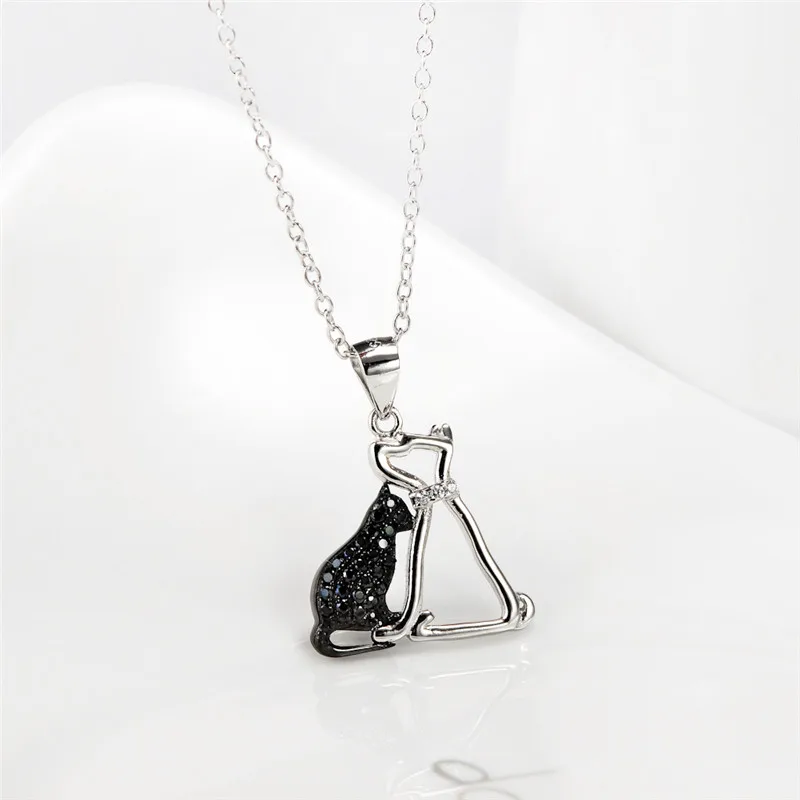 Женское ожерелье из серебра 925 пробы с фианитом|pendants for women|fashion necklacenecklace fashion |