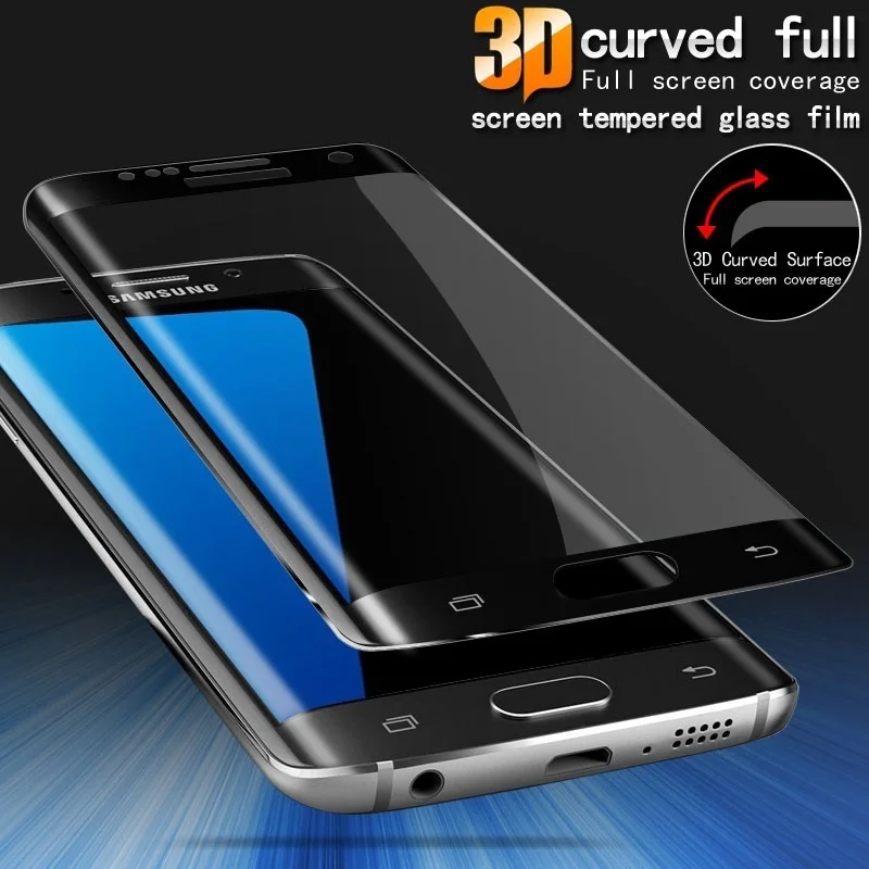 3D Изогнутые полное покрытие Бизнес человек для Samsung Galaxy S8 плюс Примечание 8 S7 Edge