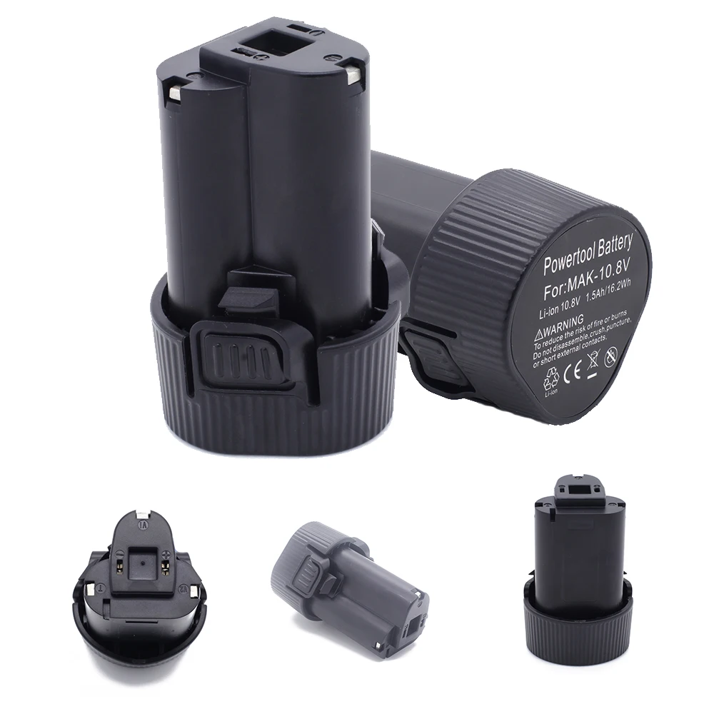 YHR 2 шт. 10 8 В 1500 мАч литий-ионный аккумулятор для MAKITA BL1013 BL1014 194550-6 194551-4 LCT204 DF330D TD090D
