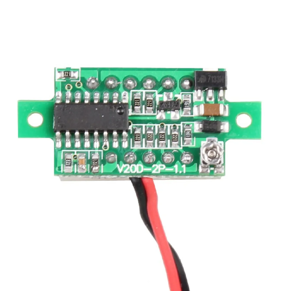 Цифровой мини вольтметр с ЖК дисплеем амперметр Вольтметр постоянного тока 2 5 30 в