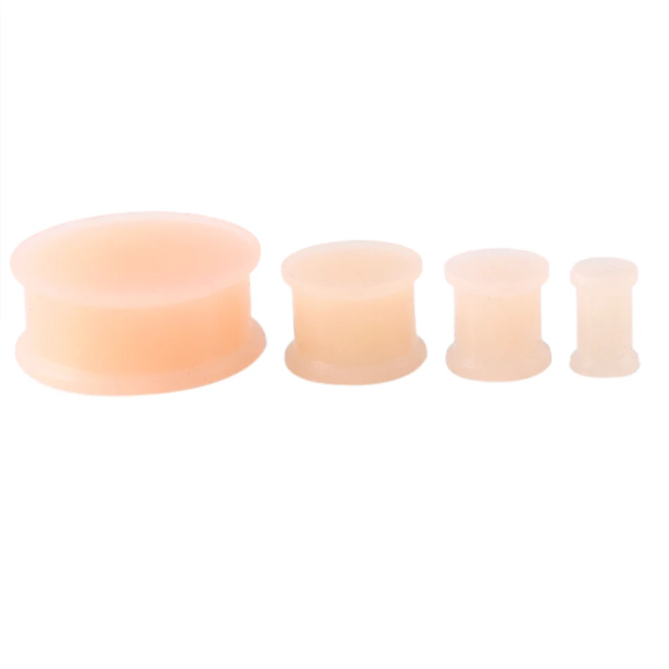 2 шт. силиконовые туннели растяжки для ушей|body jewelry|tunnel expandersilicone tunnels |