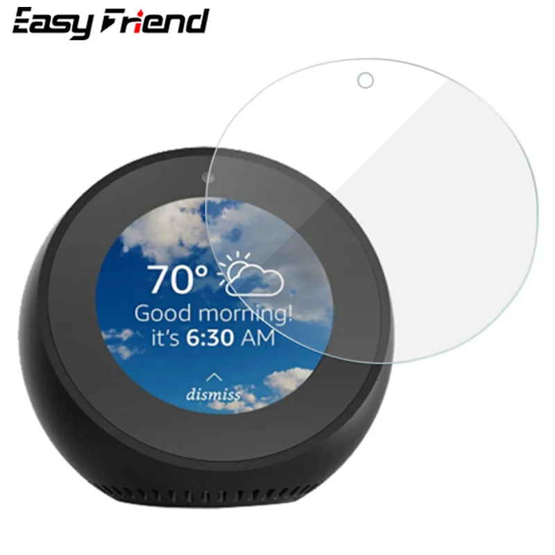 

For Amazon Echo Spot EchoSpot Tablet Protective Film Tempered Glass Screen Protector