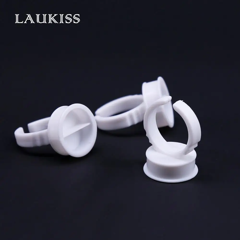 100 шт./упак. клей кольцо для наращивания ресниц одноразовые ресницы держатель