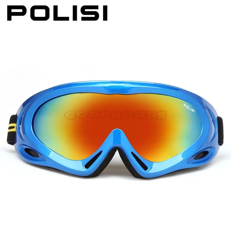 Детские очки POLISI для сноуборда и снега защита от УФ лучей зимние катания на лыжах