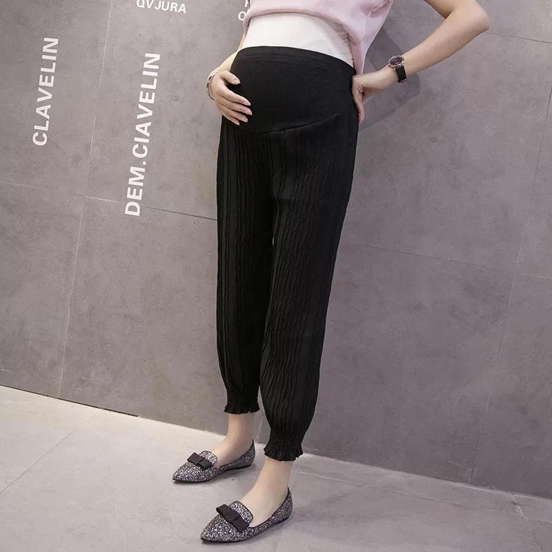 Модные Штаны для беременных женщин 2021 Одежда Колготки лета шаровары