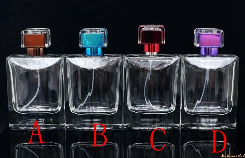 

Off-the-shelf 100ML glass perfume bottle#12334