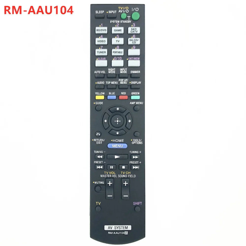 Пульт дистанционного управления RM-AAU104 RM AAU104 для SONY AV Приемник STR-DH520 STR-DN610 STR-DH710