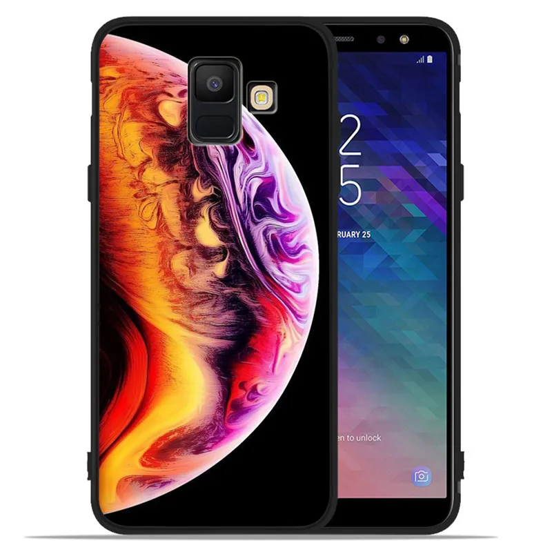 И надписью «Don't touch my phone»(не трогай мой для samsung Galaxy A9 A8 A7 A6 A5 A3 J3 J4 J5 J6 J8 плюс чехол для телефона чехол Coque Чехол-футляр мягкий